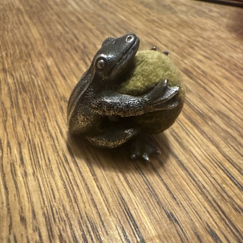Antique edwardian silver - edwardian, frog
