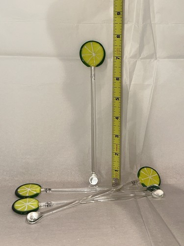 Vintage hand blown glass lime - vintage,