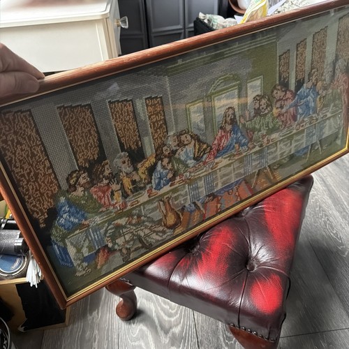 Handmade needlepoint tapestry - needlepoint,