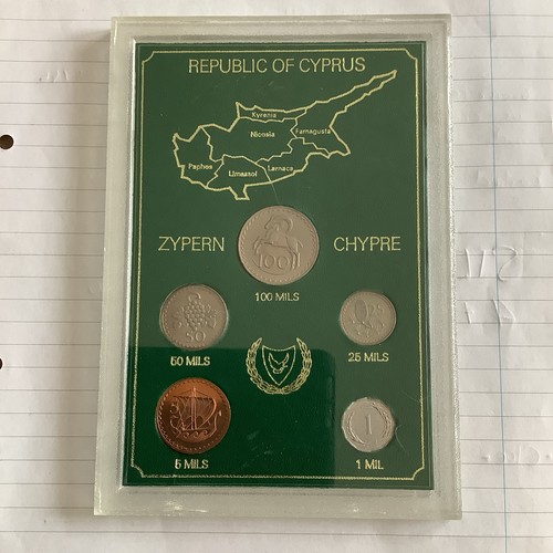 Republic cyprus 1963 coin - republic,