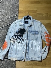Zara Men's Denim Jacket Size