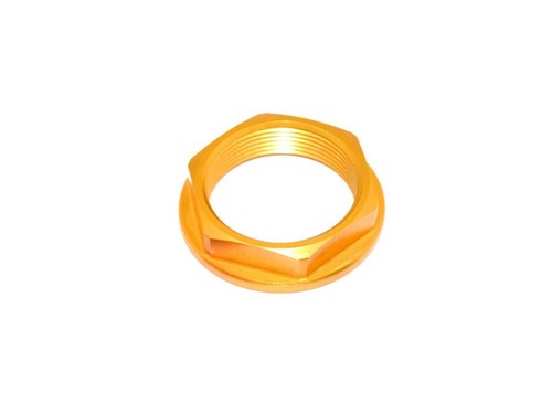 Front wheel nut - nut, gold