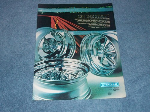 1979 cragar wheels vintage - cragar,