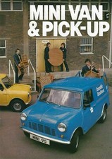 Austin Morris Mini Van & Pick-Up Brochure 1979 1980 REF: 3412