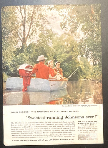 Johnson outboard motors sea - motors,
