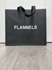 FLANNELS BLACK GIFT BAG FABRIC