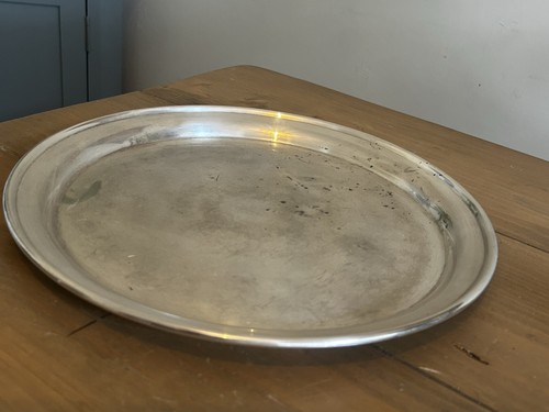 Vintage large heavy - large, silver