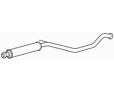 Quality centre exhaust middle - exhaust,