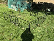 PawHut Pet Playpen 12 Panel Dog Puppy Crate with Door