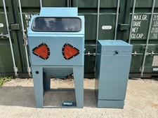 Guyson Super 4 Blasting Blaster Cabinet Shot Sand Grit Bead Dust Extractor