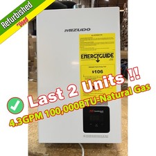 Natural Gas Tankless Hot Water
