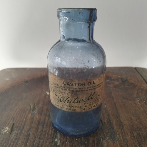 Antique cobalt blue - blue, castor