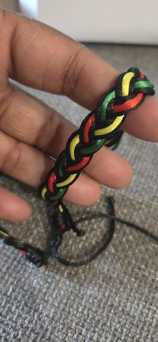 Handmade woven leather - woven, braid