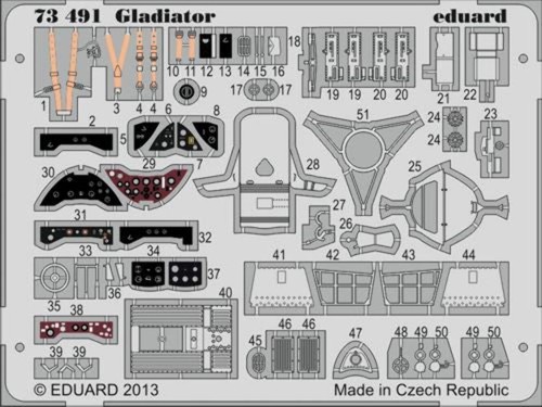 Eduard 73491 gloster - 73491,