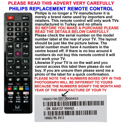 Philips remote control a - philips,