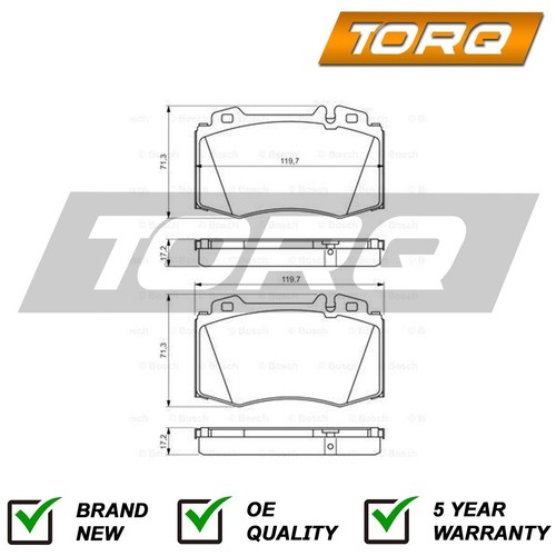 Brake pads set - pads,