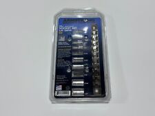 NOS Armstrong Tools USA 15-249A 10pc SAE Chrome Shallow Socket Set - 1/4” Drive