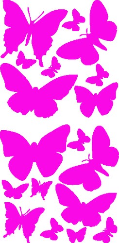 Mix butterfly car - mix, decals