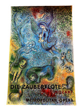 Marc Chagall The Magic Flute (Die Zauberflote) Metropolitan Opera Mourlot poster