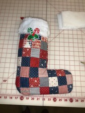 Quilted Christmas Stockings (