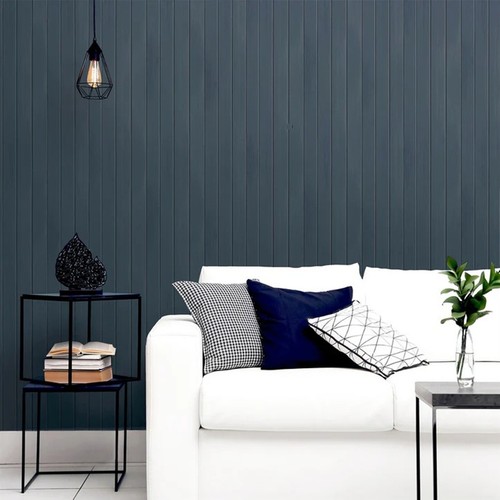 Blue panel wallpaper wooden - wallpaper,