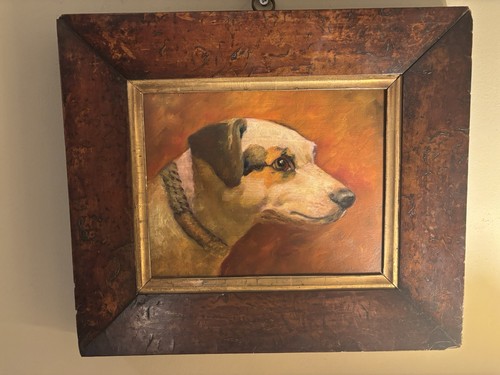 Antique oil portrait - antique,