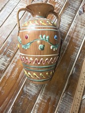 Hand Painted In Italy. Double