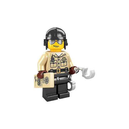 Lego traffic cop - cop, figure