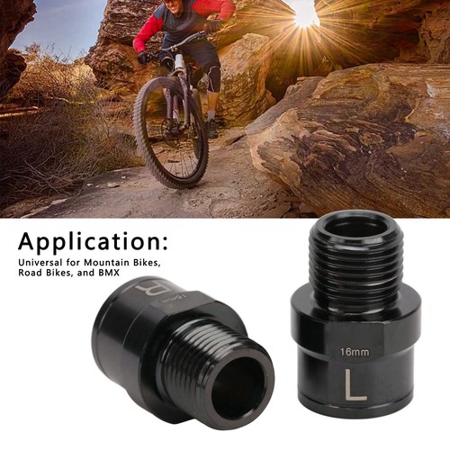 Alloy bike pedal - ti, extender