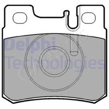 Disc Brake Pad Set DELPHI Fits