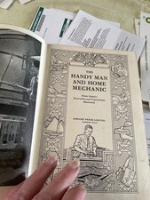 THE HANDY MAN AND HOME MECHANIC VINTAGE HARDBACK BOOK ODHAMS PRESS