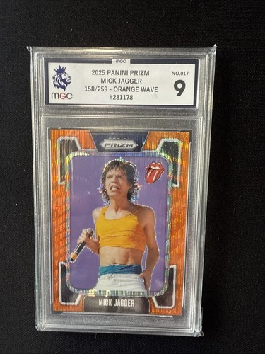 2025 panini prizm mick jagger - panini,