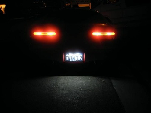 White license plate led bulbs - license,