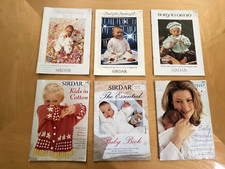 6 x SIRDAR Baby & Toddler Knitting Pattern Books - 212, 223, 225, 270, 273, 280