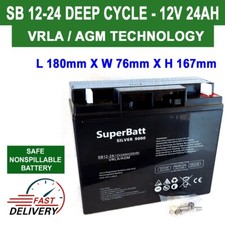 SB12-24 12V 24AH (17AH 18AH
