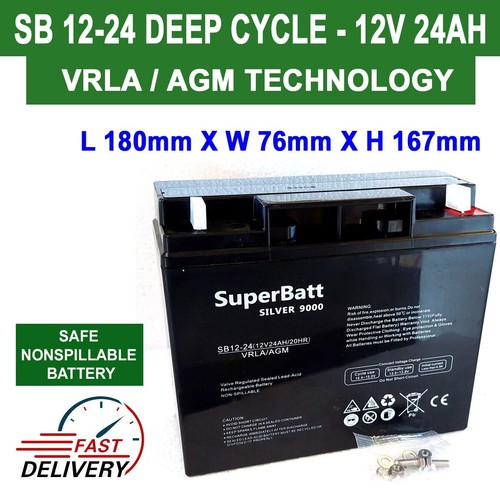 Sb12 12v 24ah - 24ah, (17ah