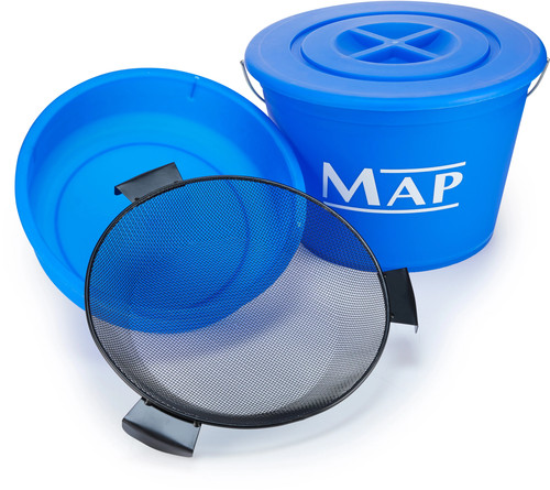 Map 25l groundbait bucket - map,