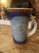 night sky ,Jackie Reynolds . dunoon mug, made in Scotland stoneware 