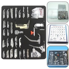 32 Piece Sewing Machine Presser Foot Set for Precise and Professional Sewing