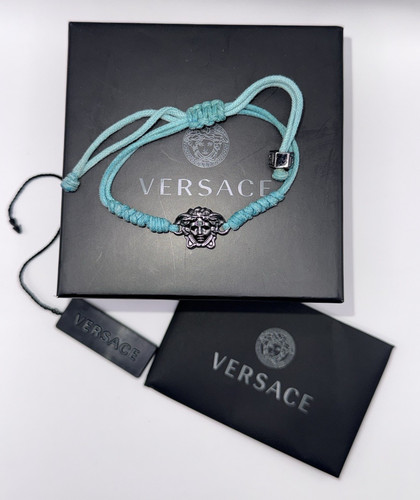 Versace blue cord bracelet - cord,