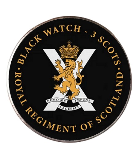 Black watch regiment scotland - black,