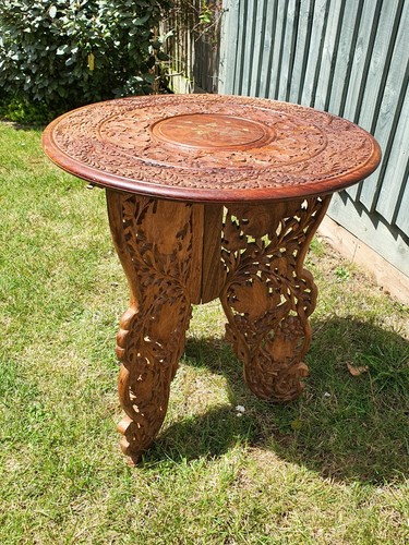 Vintage indian carved - indian,