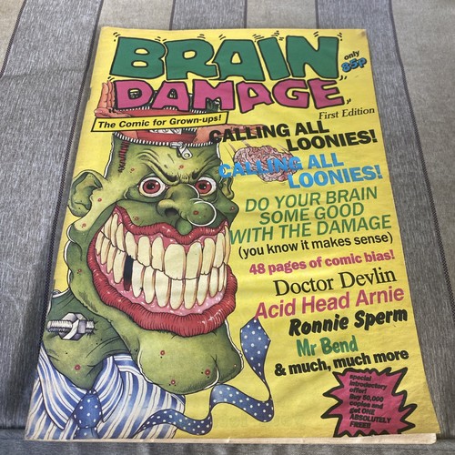 Brain damage the comic - damage,