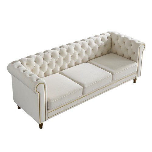 Seater chesterfield sofa - seater,