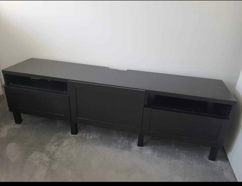 Ikea besta stand black - tv,
