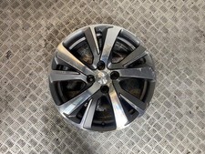 13-19 PEUGEOT 2008 17" INCH 4 STUD 10 SPOKE ALLOY WHEEL 6.5JX17CH4 (SCRATCHED)