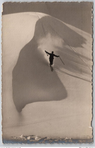 Telemark ski skieur suisse - skieur,