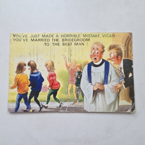 Bamforth 2377 vicar wedding - 2377,
