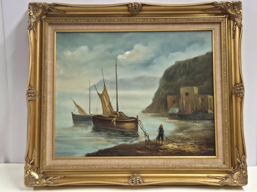 Hanna vintage oil - vintage, painting
