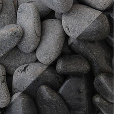 Ebony Pebbles Decorative Stones Garden Landscaping Beds 15-30mm Approx 20kg Bag